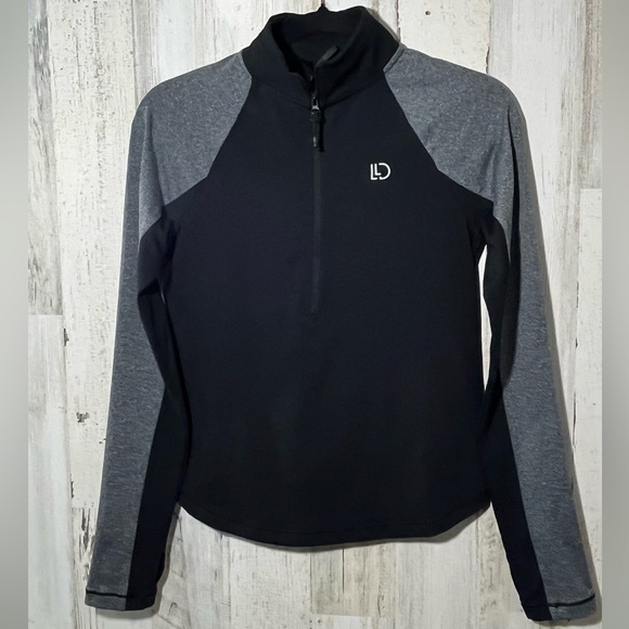 Aeropostale Live Love Dream Full Zip-Up Black Gray Athletic Jacket XS - Picture 1 of 10